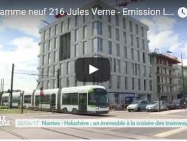Le programme 216 Jules Verne mis en lumière dans l'émission La ville qui bouge de téléNantes !