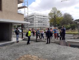 Visite de chantier de la résidence Villa Lisa à Nantes